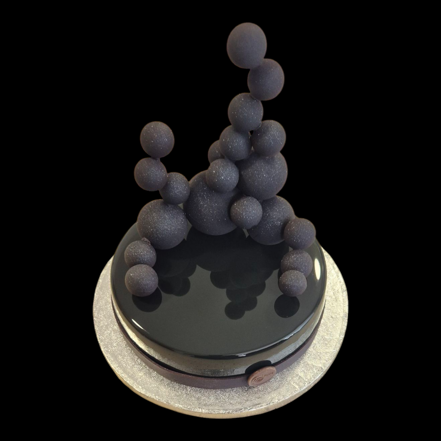 Baubles cake design