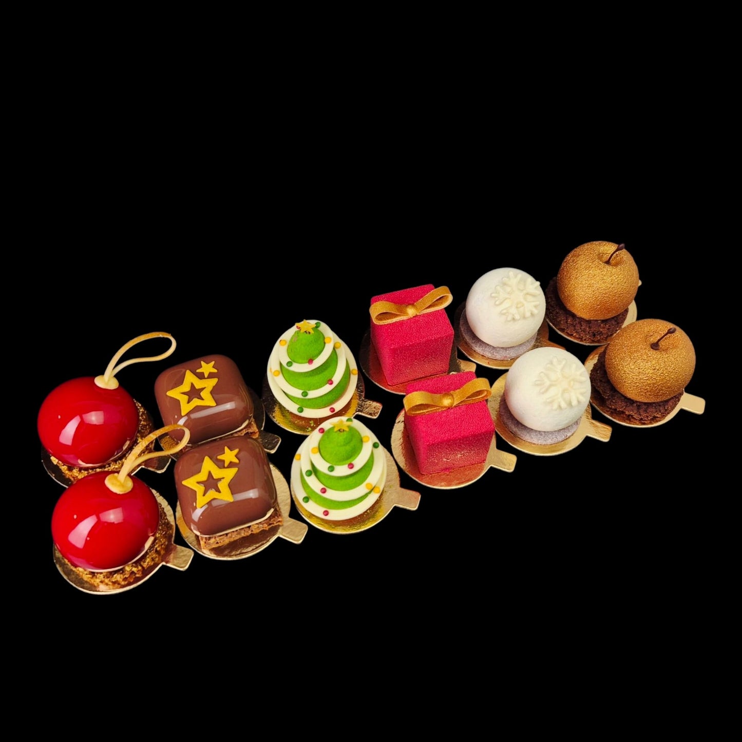 Christmas Cakes Selection Box