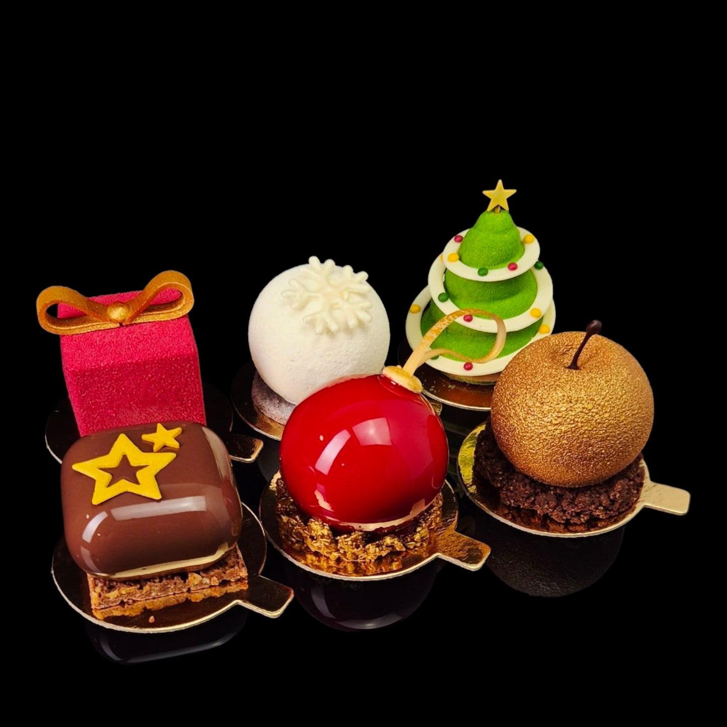 Christmas Cakes Selection Box