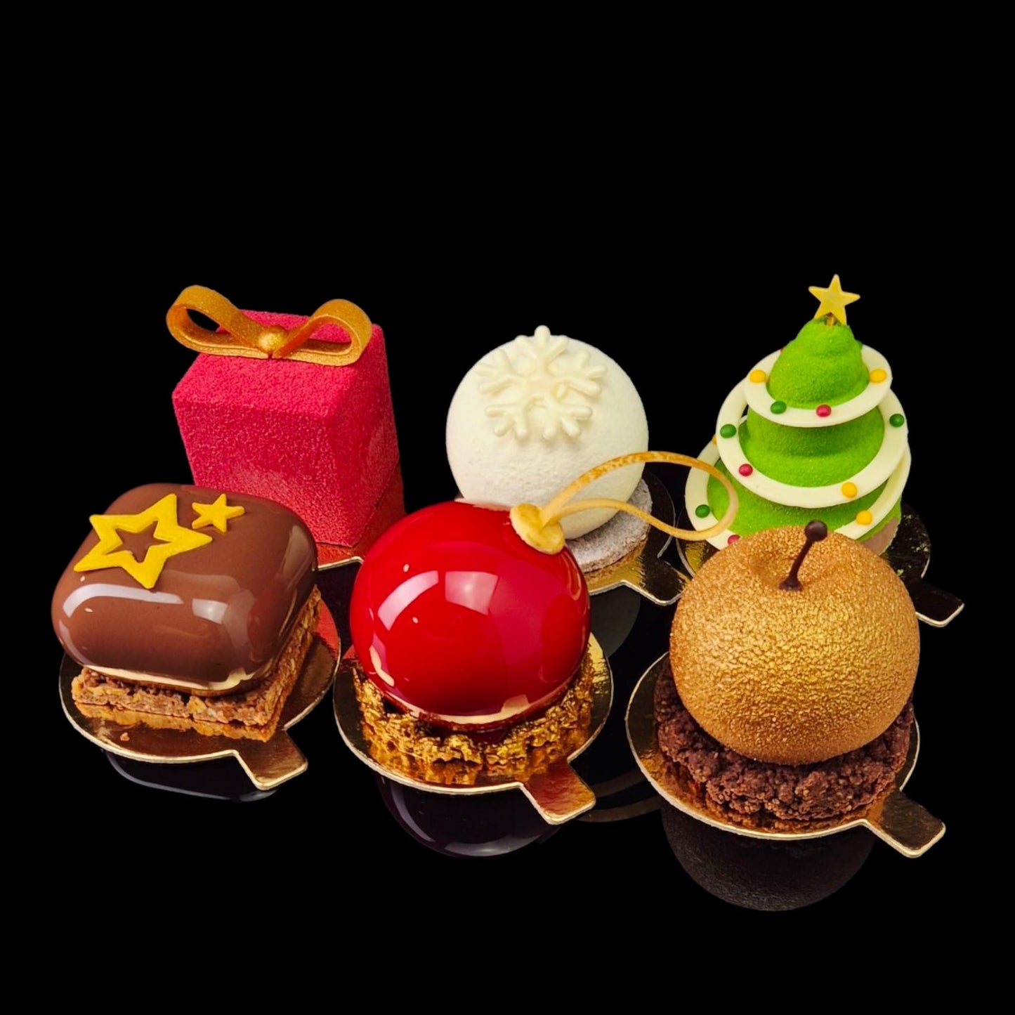 Christmas Cakes Selection Box