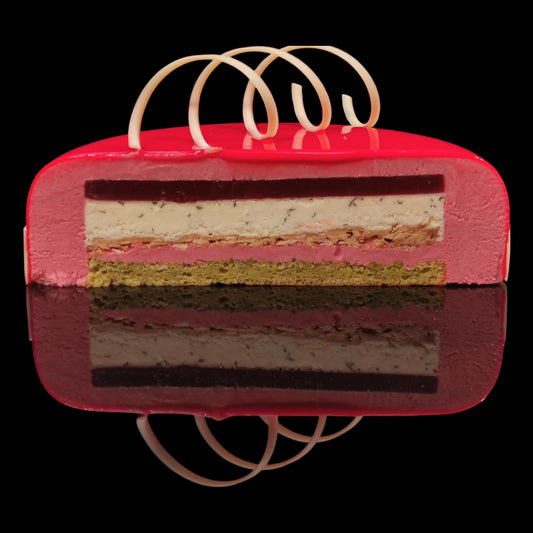 Slice of Strawberry & Basil cake -  - Weekend offer