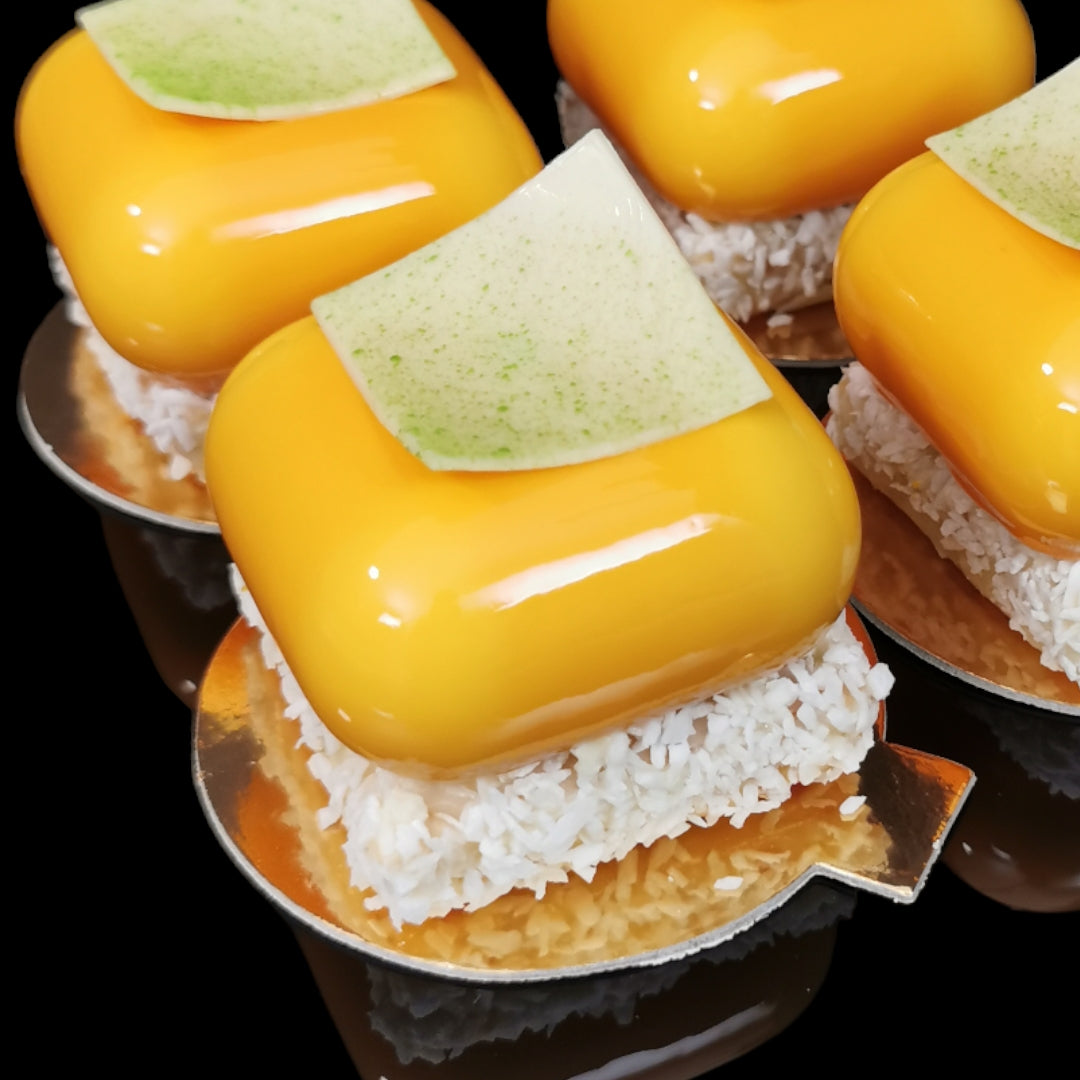 Mango & Mint mini cake