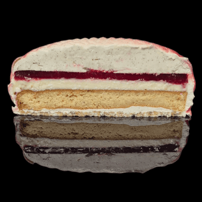 Coconut & Raspberry Entremet - Caketopia - 7" (serves up to 10)
