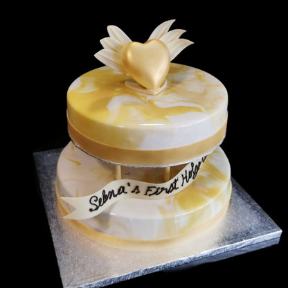 Design 6 - Caketopia - 8.5" + 7" (serves up to 25)