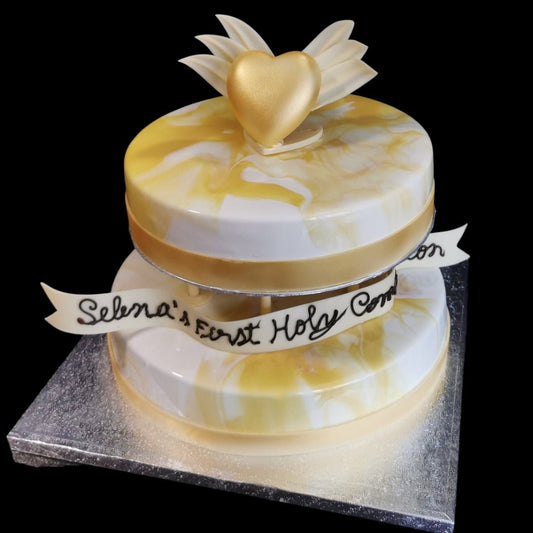 Design 6 - Caketopia - 8.5" + 7" (serves up to 25)