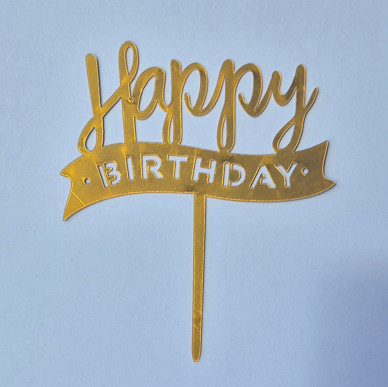 Happy Birthday Cake Topper - Caketopia - Design 6