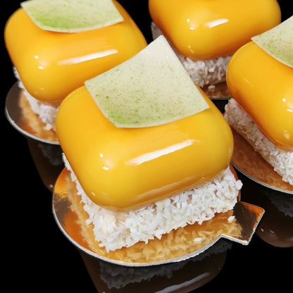 Mango & Mint mini cake - Caketopia - Box of 2