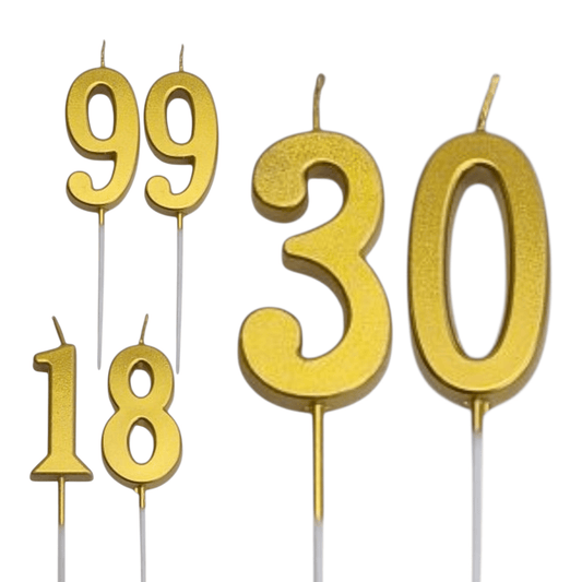Numbers Birthday Candles - Caketopia - 1