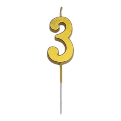 Numbers Birthday Candles - Caketopia - 3