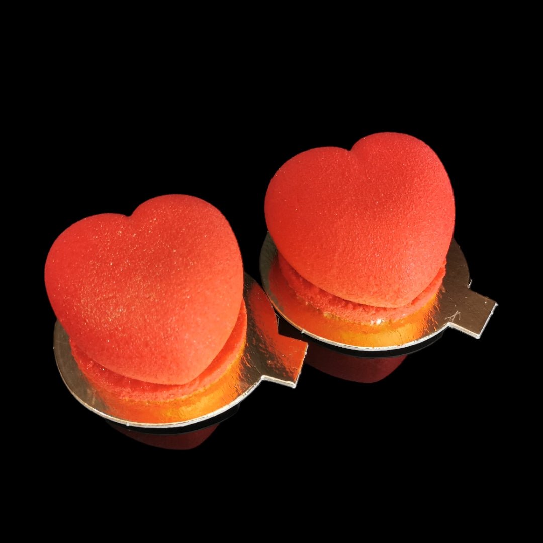 Passion Fruit & Lychee petit gateau - Caketopia - Box of 2