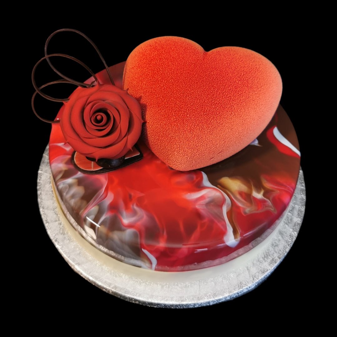 Valentine's "Cake is all you need" design - Caketopia - 8.5" (serves up to 20)