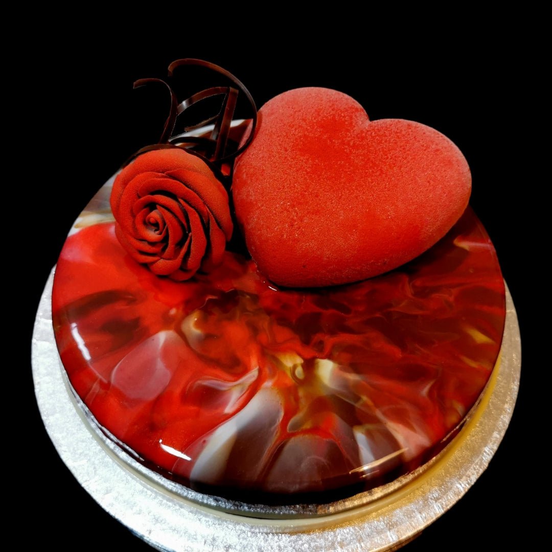 Valentine's "Cake is all you need" design - Caketopia - 10" (serves up to 25)