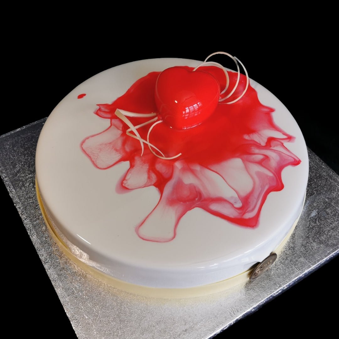 Valentine's "You blow me away" design - Caketopia - 7" (serves up to 10)