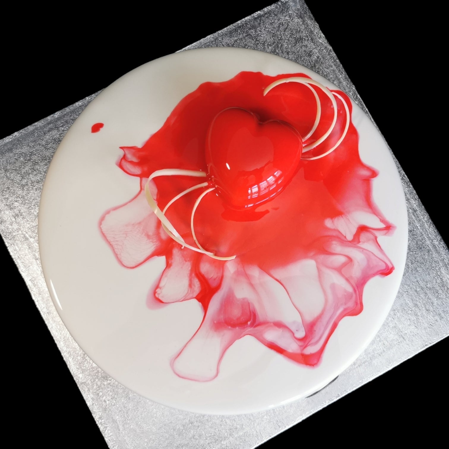 Valentine's "You blow me away" design - Caketopia - 10" (serves up to 20)